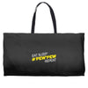 eat, sleep, pewpew, repeat Weekender Totes