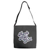 rock n roll girl Adjustable Strap Totes