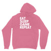 eat sleep game repeat Unisex Hoodie