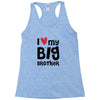 I Love My Big Brother Racerback Tank