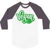 vegan 2 3/4 Sleeve Shirt