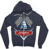 cousin guido Zipper Hoodie