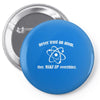 never trust an atom Pin-back button