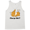 corgi cute puppy low battery charge me Tank Top