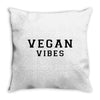 Vegan Vibes Throw Pillow