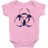 floral hazard Baby Bodysuit