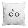 harry potter glasses Throw Pillow