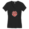FAHRIE77 Women's V-Neck T-Shirt