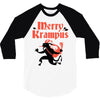 merry krampus 3/4 Sleeve Shirt