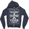 awesome vegan looks like Zipper Hoodie