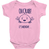 crabby day Baby Bodysuit