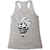 alien skull Racerback Tank