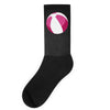 Pink Beachball Baby Girl Socks