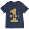 real one V-Neck Tee