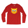 cat yellow Long Sleeve Shirts