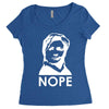 nope Women's Triblend Scoop T-shirt