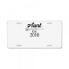 Aunt est.2018 License Plate