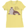 seal of reproval Ladies Fitted T-Shirt