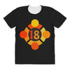 orange 18 All Over Women's T-shirt