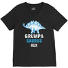grumpa saurus rex V-Neck Tee
