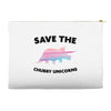 Save The Chubby Unicorns Accessory Pouches