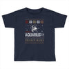 santa aquarius christmas ugly t shirts Toddler T-shirt