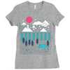 camp line Ladies Fitted T-Shirt