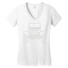 jeep wrangler Women's V-Neck T-Shirt