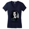on wednesdays we wear black Women's V-Neck T-Shirt