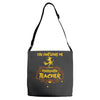 kindergarten teacher1 Adjustable Strap Totes