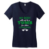 my body is not a tomb! Women's V-Neck T-Shirt