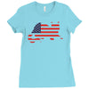 proud to be ameowican Ladies Fitted T-Shirt