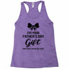 I'm Your Father's Day Gift Mom Says You're Welcome Baby Girl Racerback Tank