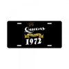 queens are born in 1972 License Plate