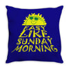 easy like sunday morning t shirt Throw Pillow