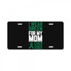 i wear green for my mom liver cancer awareness License Plate
