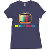 reed a book Ladies Fitted T-Shirt