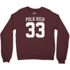 polk high Crewneck Sweatshirt