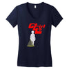 go girll Women's V-Neck T-Shirt