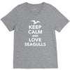 keep calm and love seagulls V-Neck Tee