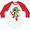 zombie sonic 3/4 Sleeve Shirt