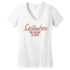 September Babe Libra Women's V-Neck T-Shirt