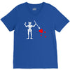 blackbeard's flag pirate edward teach V-Neck Tee