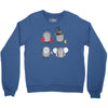 halloween hedgehogs Crewneck Sweatshirt