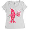 artisan pickle 3 Women's Triblend Scoop T-shirt