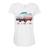 how i roll ambulance Maternity Scoop Neck T-shirt