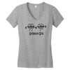 grillmore girls Women's V-Neck T-Shirt