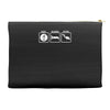 eat sleep scuba dive Accessory Pouches