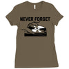 never forget (2) Ladies Fitted T-Shirt