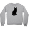 black cat Crewneck Sweatshirt